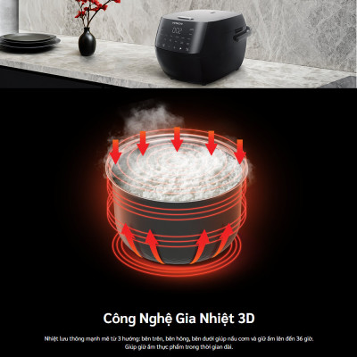 Nồi cơm điện tử 1.8L Hitachi RZ-S18VN(BK) - Hàng chính hãng