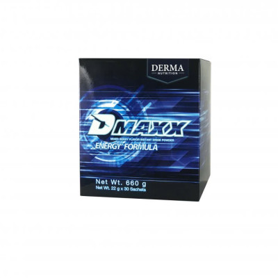 DMAXX thức uống bổ sung vitamin năng lượng có đường DAMODE 26 gói dùng thử màu xanh