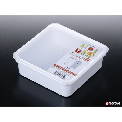 Hộp Nhựa Bảo Quản Thực Phẩm Nakaya 800ml Hình Vuông Hàng Nội Địa Nhật Cao Cấp