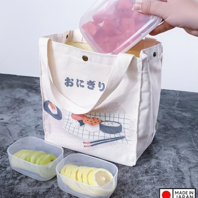 Hộp đựng thực phẩm kháng khuẩn Ag+ 600ml - Hàng nội địa Nhật Bản nhập khẩu chính hãng