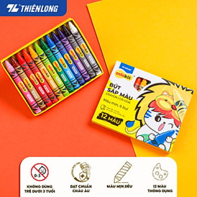 Bút sáp màu Thiên Long Colokit CR-C016 - 12 màu