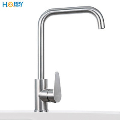 Vòi chậu rửa chén bát nóng lạnh inox 304 cao cấp Hobby home decor CRC1