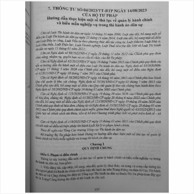 Sách Luật Thi Hành Án Dân Sự - Quy Định Chi Tiết và Văn Bản Hướng Dẫn Thi Hành - V2502D