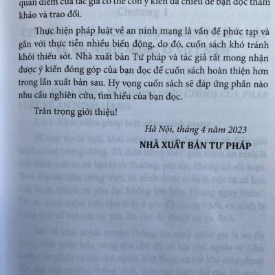 Thực Hiện Pháp Luật Về  An Ninh Mạng Ở Việt Nam 