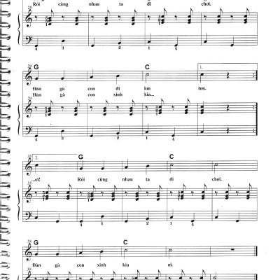 Thực Hành Đệm Piano - Chủ Đề: Ca Khúc Thiếu Nhi (Phần 1)