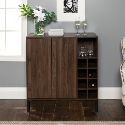 Tủ phòng ăn bằng gỗ nhỏ gọn cho gia đình SMLIFE Dernish