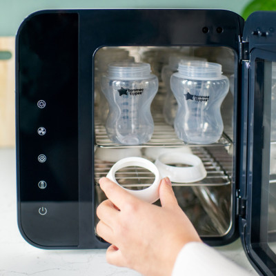 Bình Sữa PP Ty Siêu Mềm Tự Nhiên Tommee Tippee 150ml, Núm Ty Của Bình 0-3 Tháng