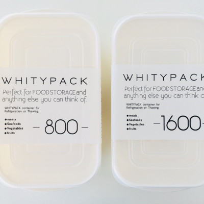 Hộp nhựa nắp mềm Whity Pack 800ml sử dụng được trong lò vi sóng - nội địa Nhật Bản