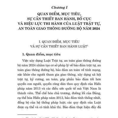 Tìm hiểu Luật trật tự, an toàn giao thông đường bộ năm 2024 - bản in 2025