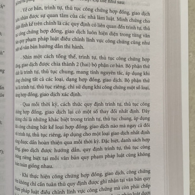Bình Luận Luật Công Chứng Năm 2014 