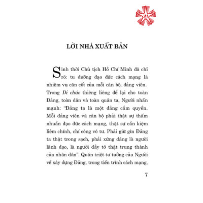 Hồ Chí Minh và Đảng Cộng sản Việt Nam về nêu gương và trách nhiệm nêu gương (bản in 2023)