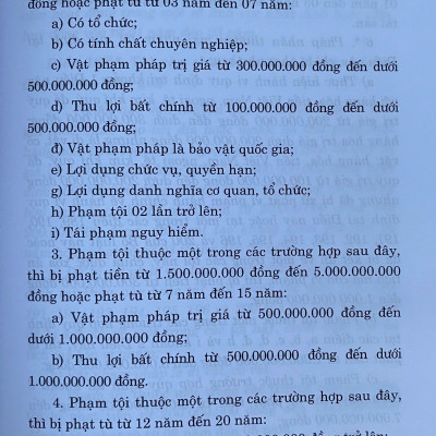 Sách Bộ Luật Hình Sự Năm 2015 ( Sửa Đổi, Bổ Sung Năm 2017, 2024, 2025)