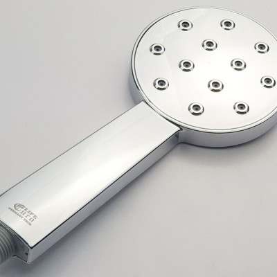 Combo đài sen và tay sen tròn nhựa ABS mạ Chrome cao cấp Eurolife EL-DST 01 (Trắng bạc)