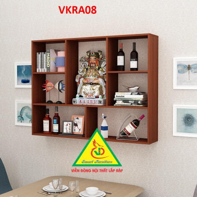 Kệ  trang trí treo tường VKRA08A - Nội thất lắp ráp