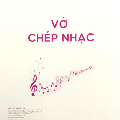 Vở Chép Nhạc 40 Trang
