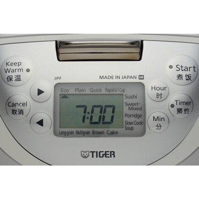 Nồi Cơm Điện Tử Cao Tần Tiger 3 Trong 1 JPF-A55W [0.54L] - Hàng Chính Hãng