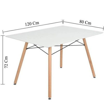 Bàn cà phê mặt gỗ MDF phủ arylic Tundo HFC-BFC Veron cao cấp
