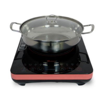 Bếp Điện Từ Đơn Chính Hãng SOWUN SW169S, Mặt Kính Ceramic Cao Cấp Chịu Được Nhiệt Độ Cao