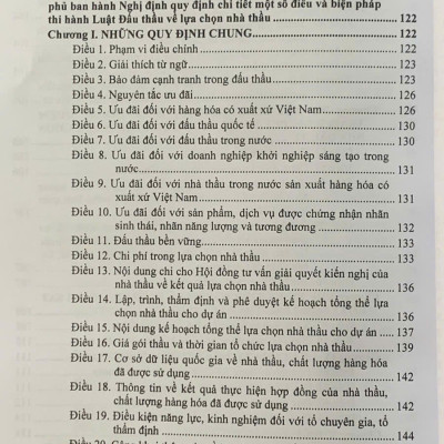 Luật Đấu Thầu Hệ Thống Những Văn Bản Quy Định Chi Tiết Thi Hành