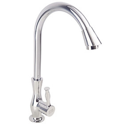 Vòi rửa chén lạnh Eurolife EL-RC03 (Trắng bạc)