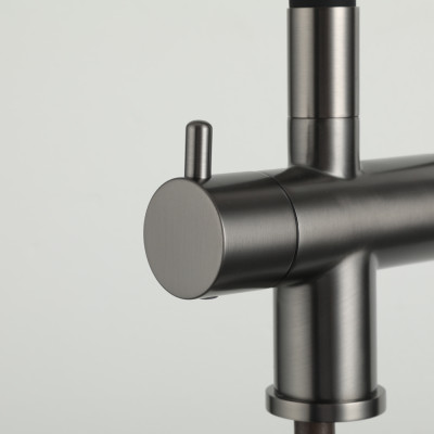 VÒI BẾP CAO CẤP 3 ĐƯỜNG NƯỚC TÍCH HỢP RO NHẬP KHẨU NGA GAPPO G4398-39 MÀU PVD CẦN MỀM UỐN - HÀNG CHÍNH HÃNG