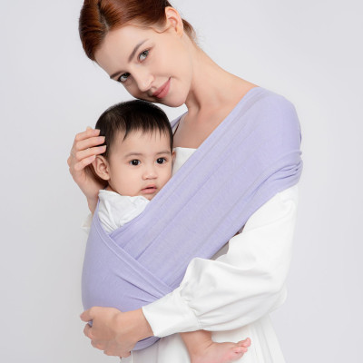 [Cao Cấp] Địu Vải Em Bé Sling Baby Sling Flex/Flex Plus Dễ Địu Êm Vai An Toàn Cho Bé 0–24 Tháng
