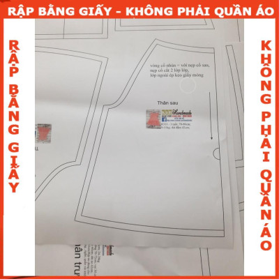 Rập giấy A0 mã R33 (BẢN VẼ)
