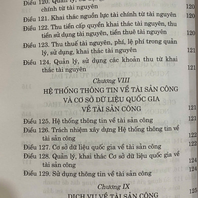 Luật Quản lý, sử dụng tài sản công ( hiện hành) ( sửa đổi năm 2020)