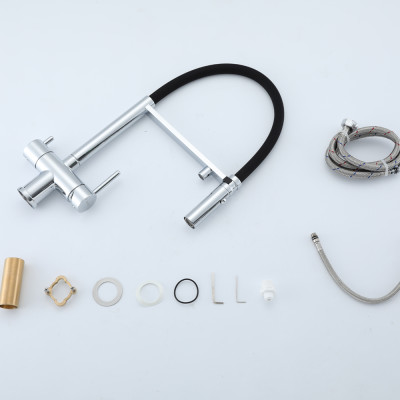 VÒI BẾP CAO CẤP TÍCH HỢP RO NHẬP KHẨU NGA GAPPO G4397-80 MÀU CROMR - HÀNG CHÍNH HÃNG