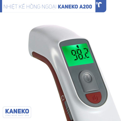 Nhiệt kế hồng ngoại KANEKO A200,Nhiệt kế cầm tay,Nhiệt kế đo trán,Nhiệt kế điện tử,Nhiệt kế đo độ sữa,Nhiệt kế đo nhiệt độ dành cho trẻ em,Máy đo thân nhiệt