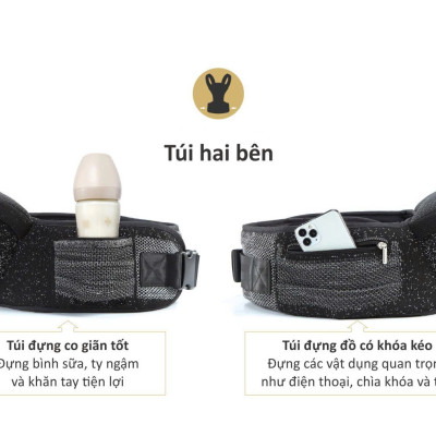 ĐỊU NGỒI ĐA NĂNG CHO BÉ 5IN1 KU-PLUS - KU2563