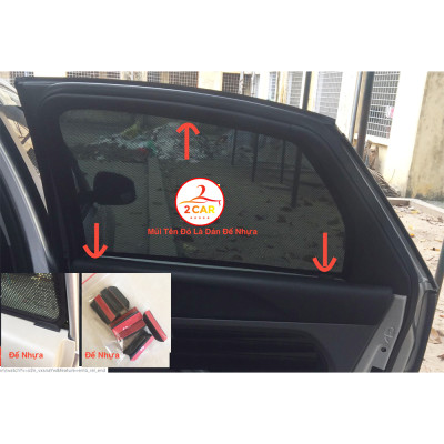 Rèm Che Nắng Honda CRV 2008-2023, Rèm Chắn Nắng Nam Châm Cho Xe ô tô, Bộ 4 Tấm, có nam châm