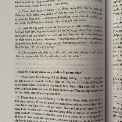 Chỉ Dẫn Luật Thi Hành Án Hình Sự