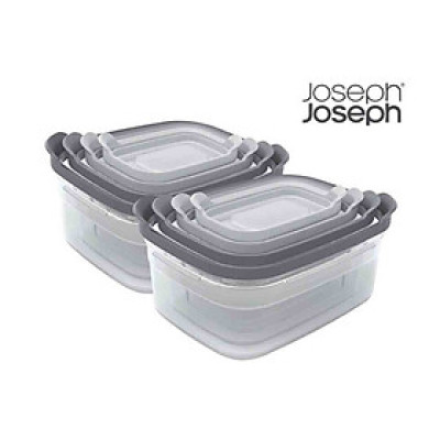 Bộ 4 Hộp Đựng Thực Phẩm Joseph Joseph 98472 Hàng Chính Hãng