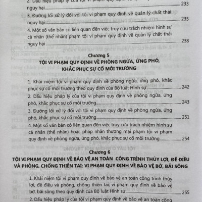 Bình Luận Các Tội Phạm Tong Lĩnh Vực Môi Trường