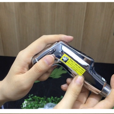 Vòi xịt bồn cầu inax CFV-105MM dây mạ Crom - Hàng chính hãng