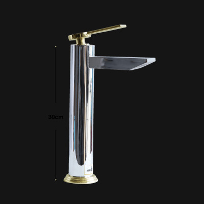 Vòi lavabo nóng lạnh đồng mạ crom niken Juno sofa Teady VCT- 218B 