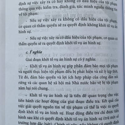 Hướng dẫn môn học Luật tố tụng hình sự