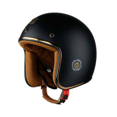 Nón bảo hiểm 3/4 ROYAL M20C đen nhám