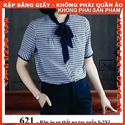 Rập giấy A0 mã 621 (BẢN VẼ) rập sơ mi