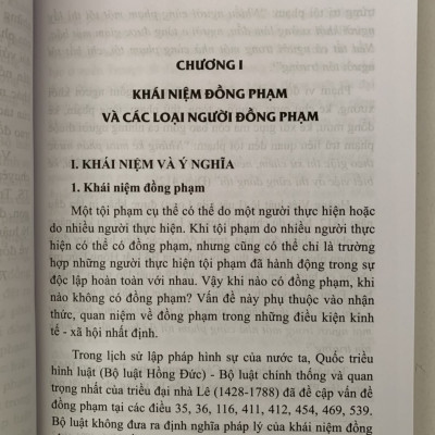 Đồng phạm trong luật hình sự Việt Nam