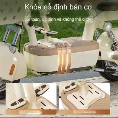 Ghế Ngồi Xe Điện Cho Bé Gấp Gọn Dễ DàngP