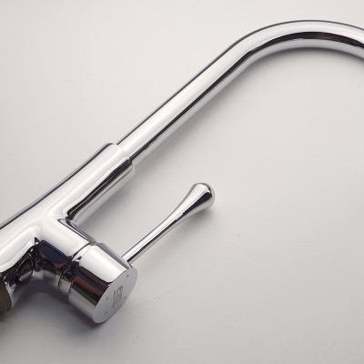 Vòi rửa chén nóng lạnh Eurolife EL-T028 (Trắng bạc)