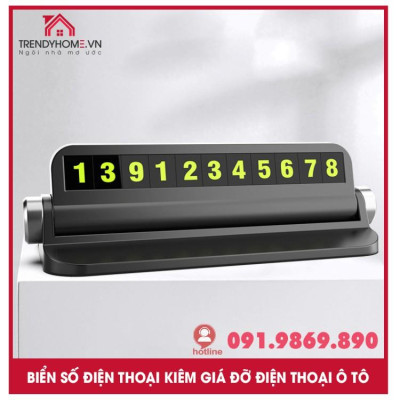 Bảng ghi số điện thoại để taplo xe, giá đỡ điện thoại thông minh cho xe hơi ô tôVios 2017, toyota, huyndai, Kia Morning
