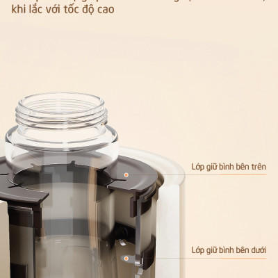 [CHÍNH HÃNG] Máy lắc sữa giữ ấm hâm sữa đa năng DrHomie G63
