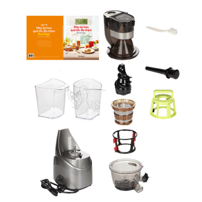 Máy Ép Chậm KUVINGS NS-924 - 240W - 400ml . Hàng Chính Hãng, Bảo Hành Toàn Quốc