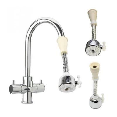 Đầu Vòi Nước Tăng Áp 2 Chế Độ Xoay 360 Độ Chất Lượng Cao