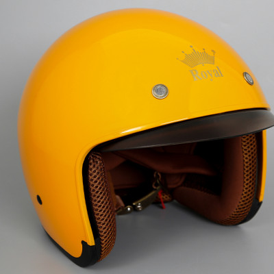 Mũ bảo hiểm 3/4 size L Royal M139 vàng - Hàng chính hãng