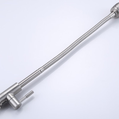 Vòi rửa chén lạnh Inox SUS 304 cần lò xo