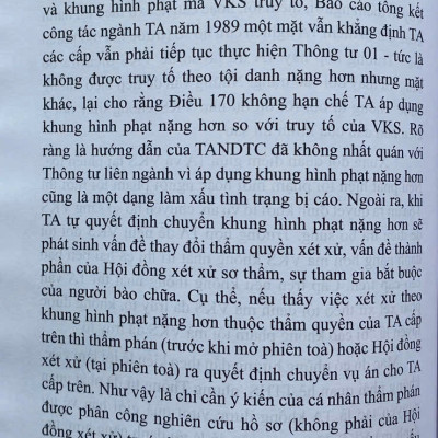 Giới Hạn Xét Xử Sơ Thẩm Trong Tố Tụng Hình Sự 